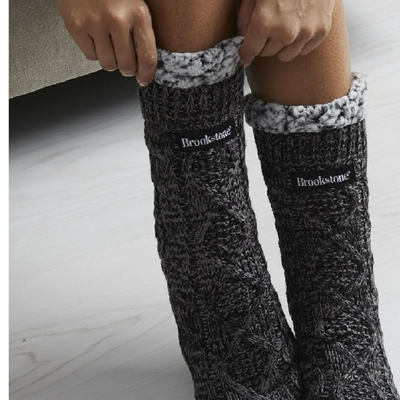 Brookstone Accessories - New woman’s brookstone socks Sherpa
